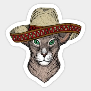 Sombrero For The Wild Sticker